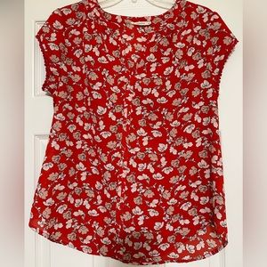 Fun2Fun Zahari Split Neck Blouse